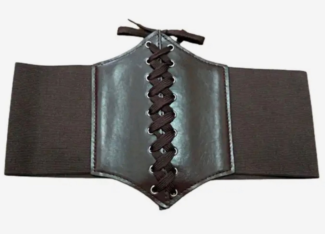 Brown steampunk Corset Belt Size Small - Steampunkgearsa