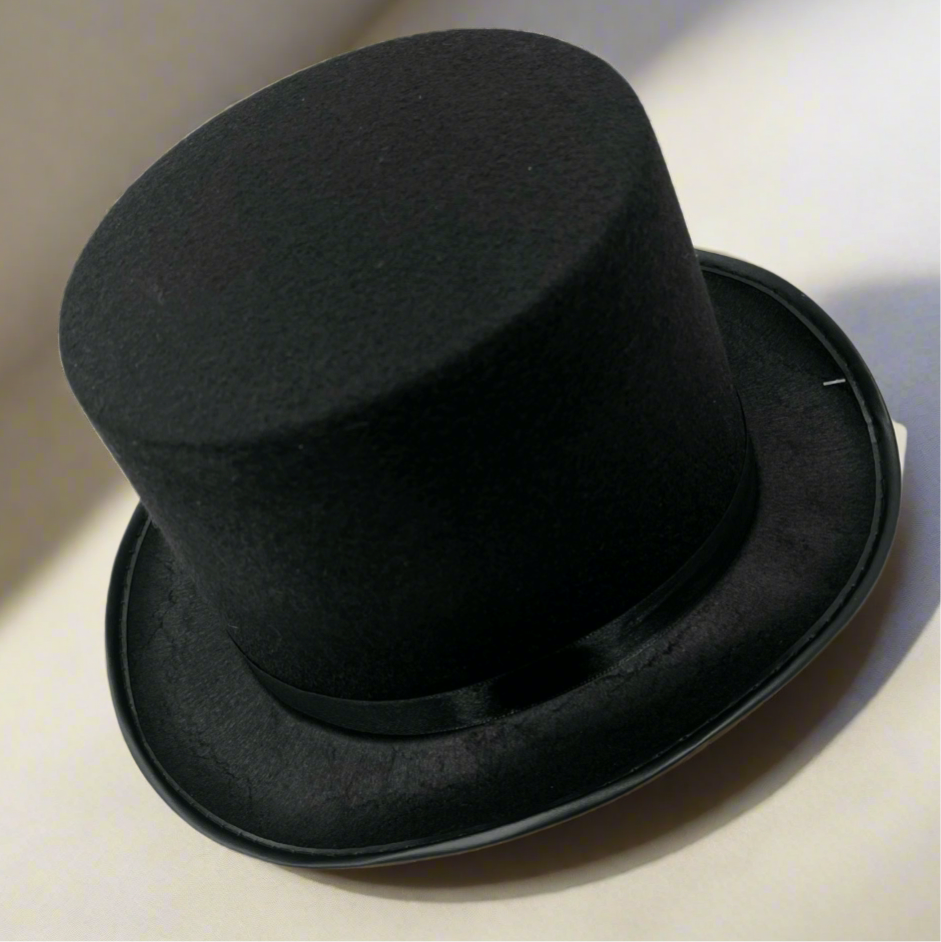 Standard Black Tophat - Steampunkgearsa