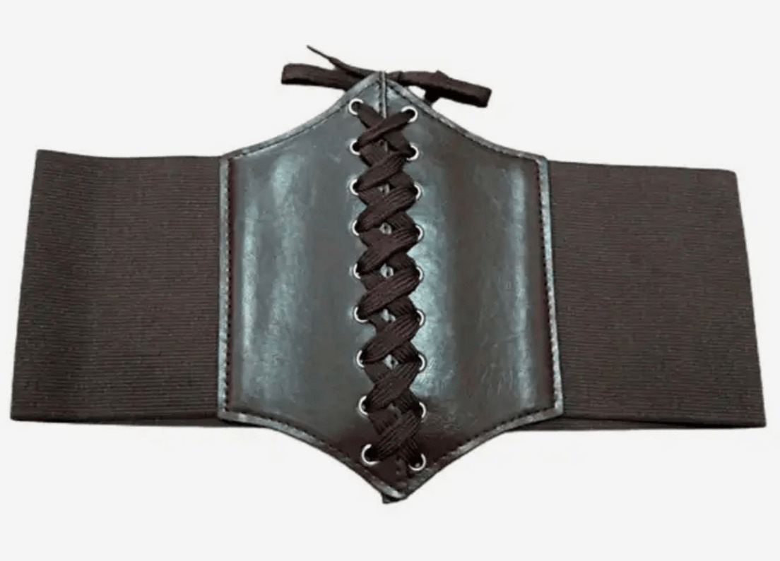 Brown steampunk Corset Belt Size Small for Octoberfest- Steampunkgearsa