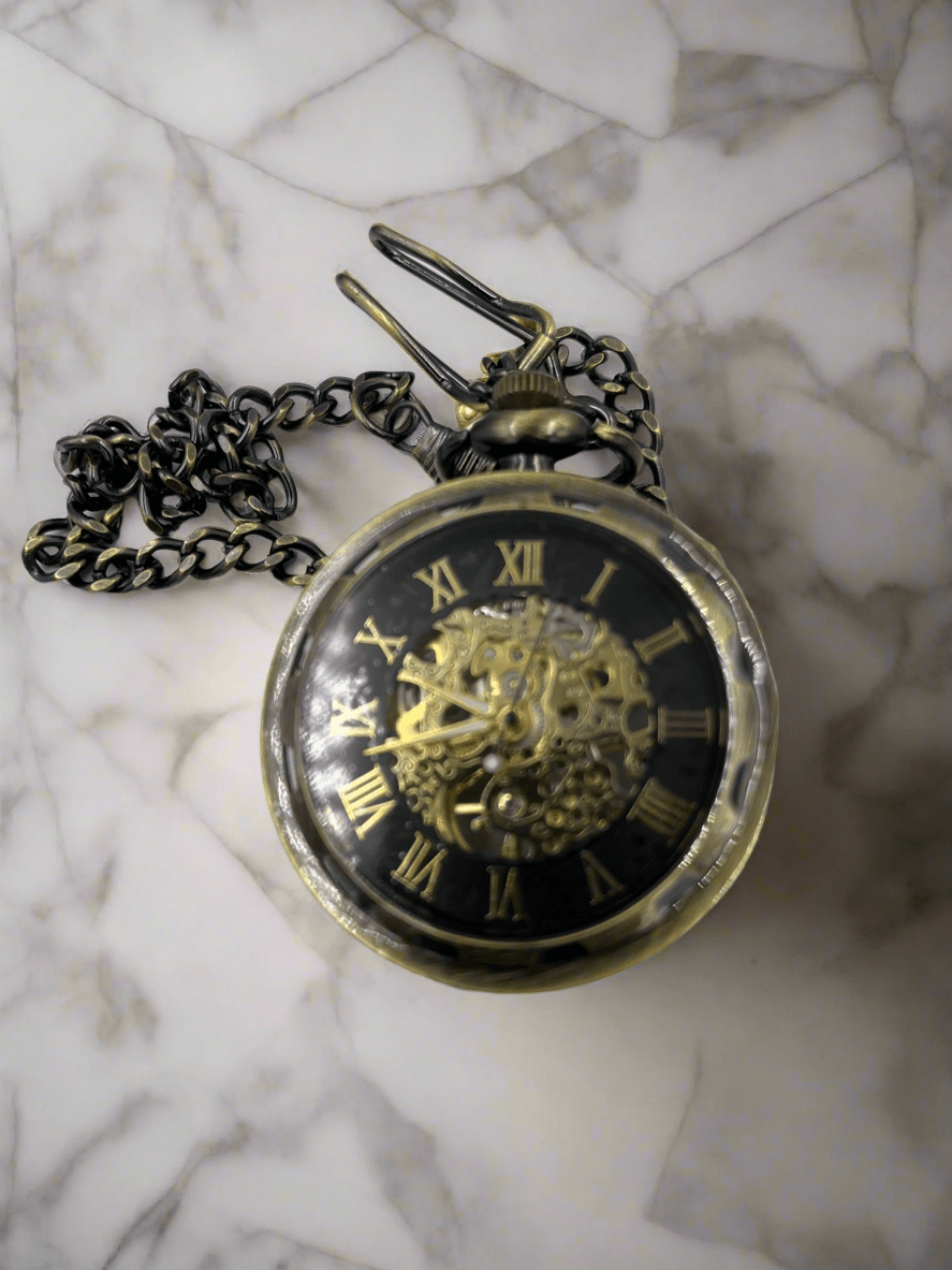Luxury Steampunk Mechanical Pocket Watch