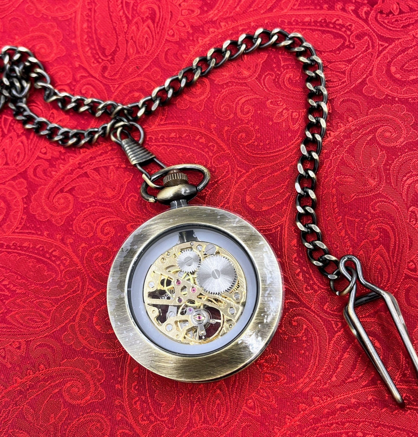 Mechanical pocketwatch- for Steampunk events. Colle tors item