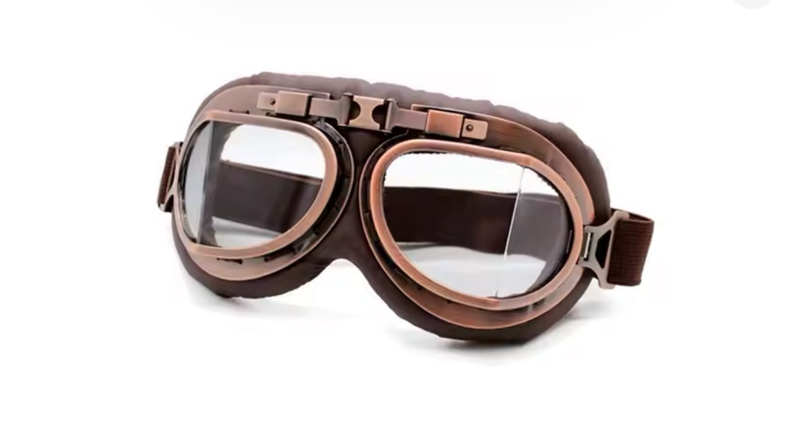 Steampunk Cosplay Goggles / Steampunk Aviator Goggles