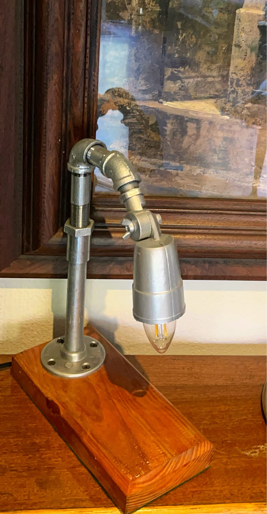 Industrial Steel Pipe Lamps (lighting As Decor) - Steampunkgearsa