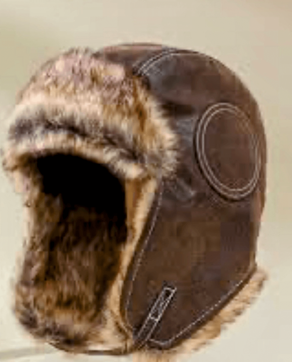 Steampunk Vintage Brown Aviator Vintage Pilot Cap, WW2 - Steampunkgearsa
