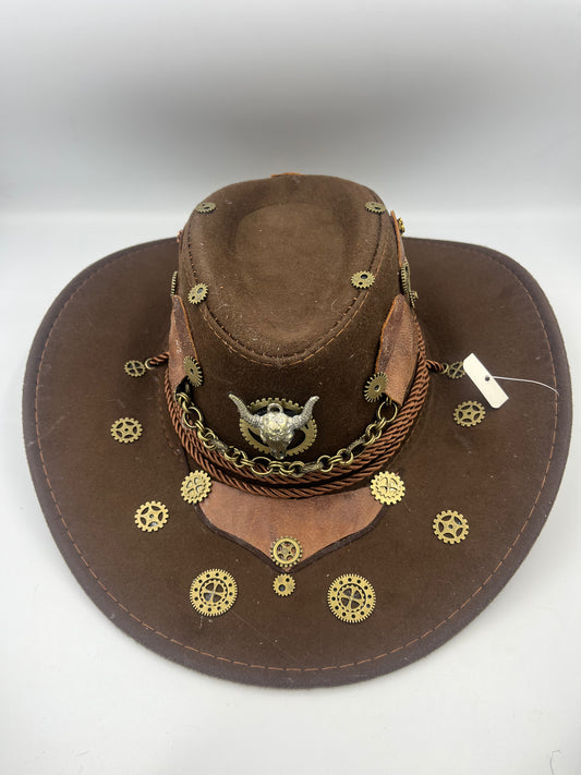 Steampunk cowboy hat limited edition new 