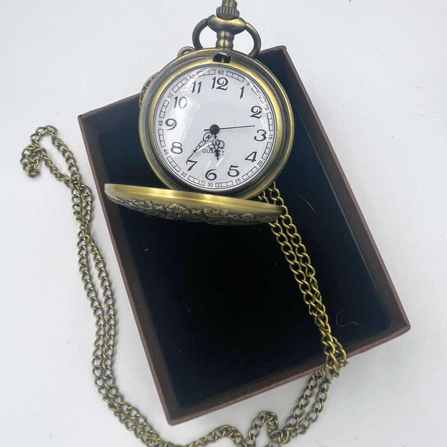 Bronze Gear Pocketwatch with Pendant - Steampunkgearsa