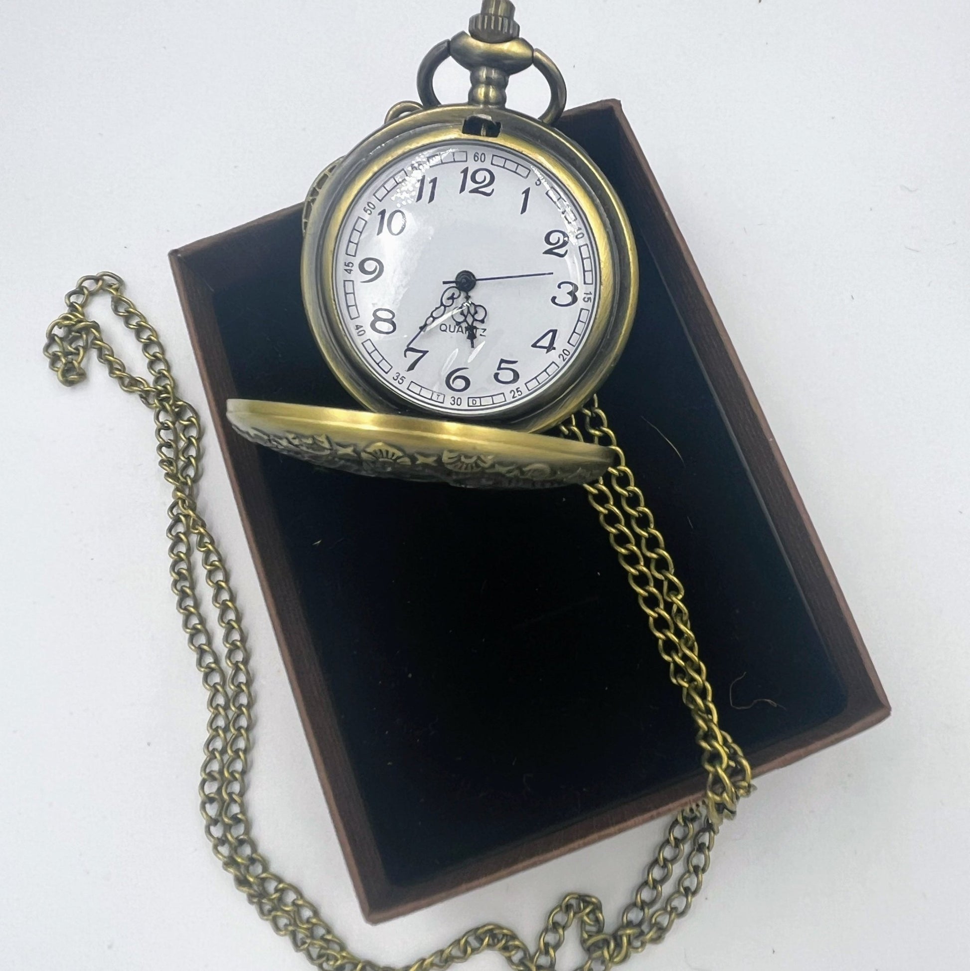 Bronze Gear Pocketwatch with Pendant - Steampunkgearsa