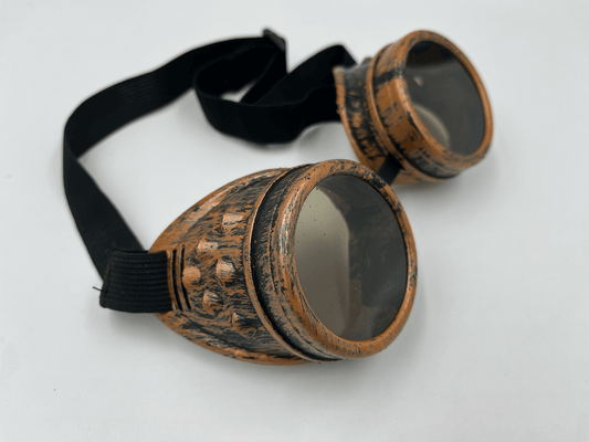 Bronze Steampunk Goggles - Steampunkgearsa