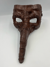 Brown Steampunk Plague Doctor Mask - Steampunkgearsa