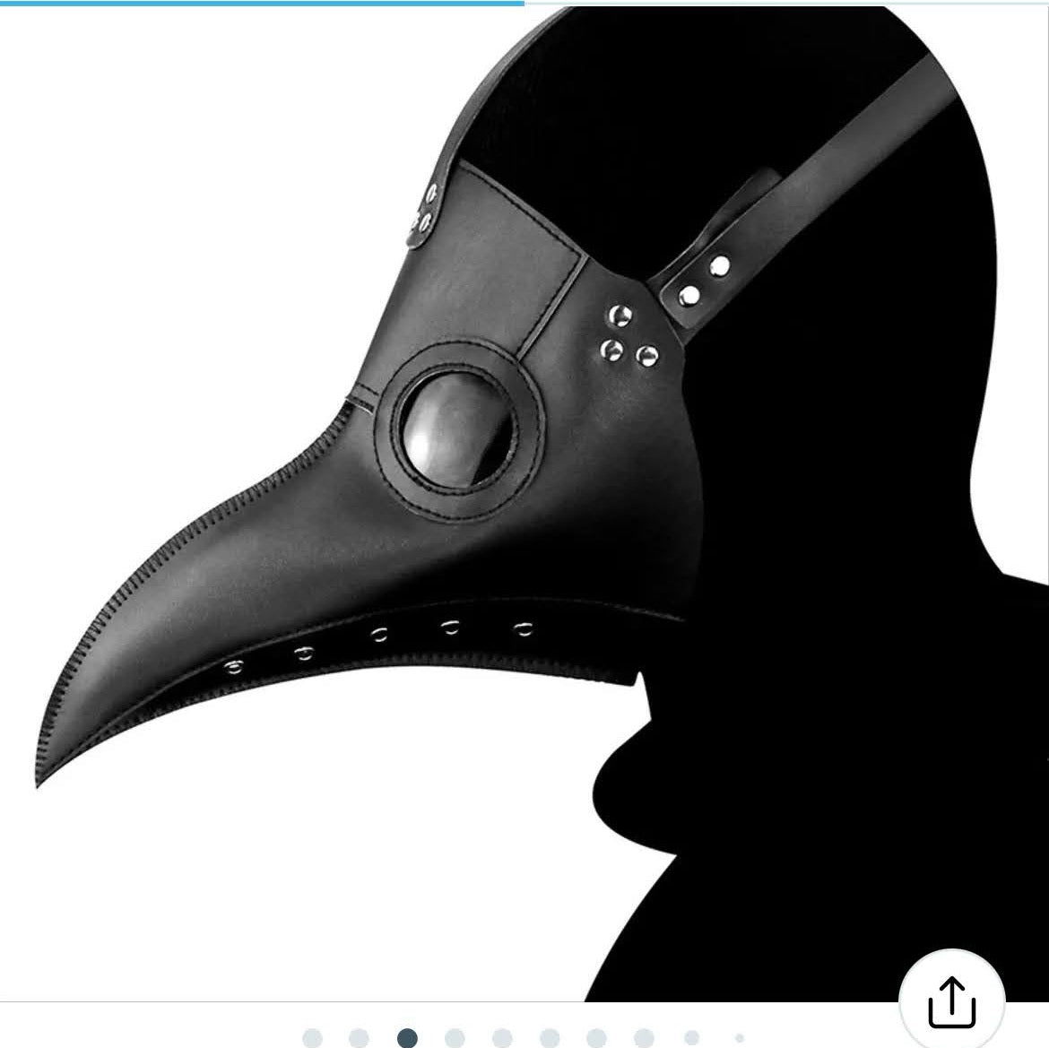 Steampunk plague  doctor mask