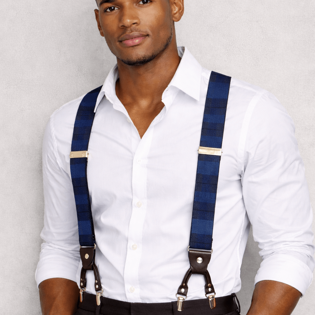 Premium Heavy Duty suspenders for men for weddings, events and daywear-SteampunkgearSa