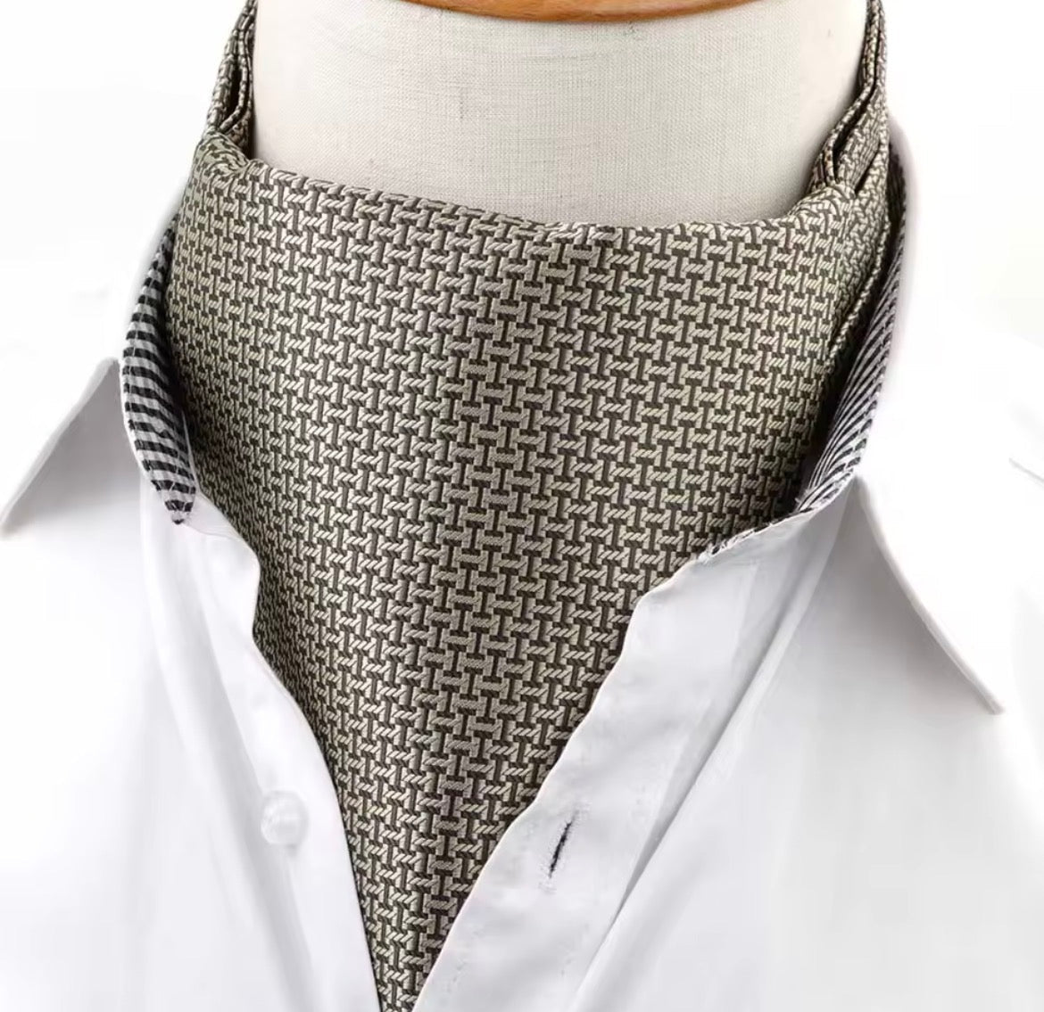 patterned cravat for men- Steampunkgear