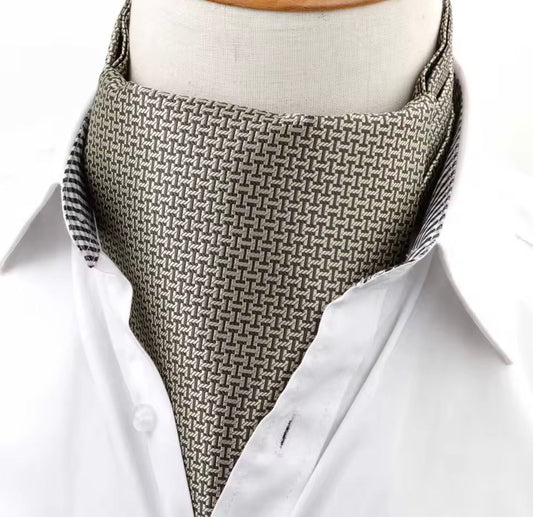 patterned cravat for men- Steampunkgear