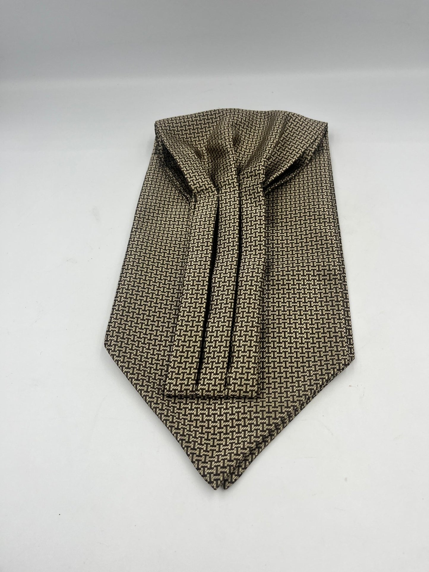patterned ascot tie for men- Steampunkgear