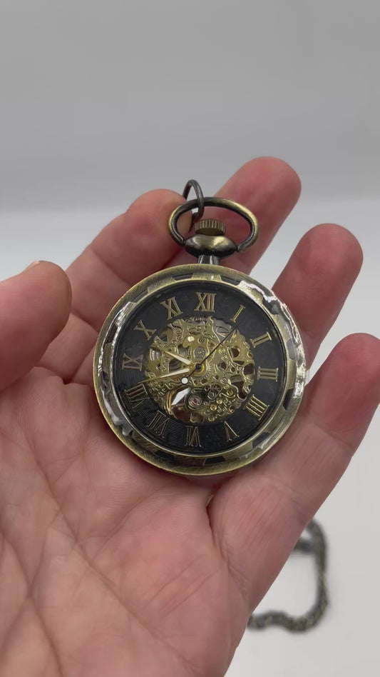 Luxury Mechanical Steampunk Pocketwatch