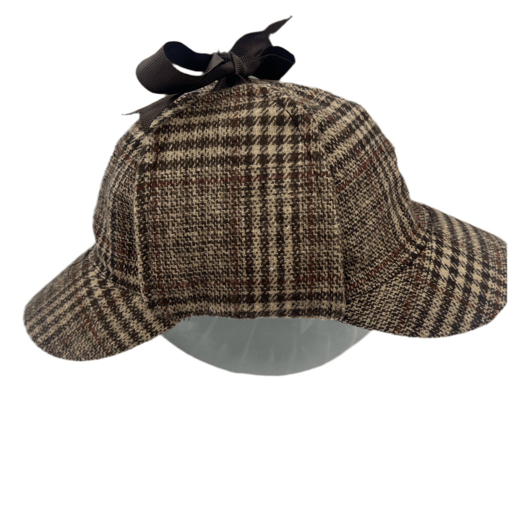 plaid detectives cap