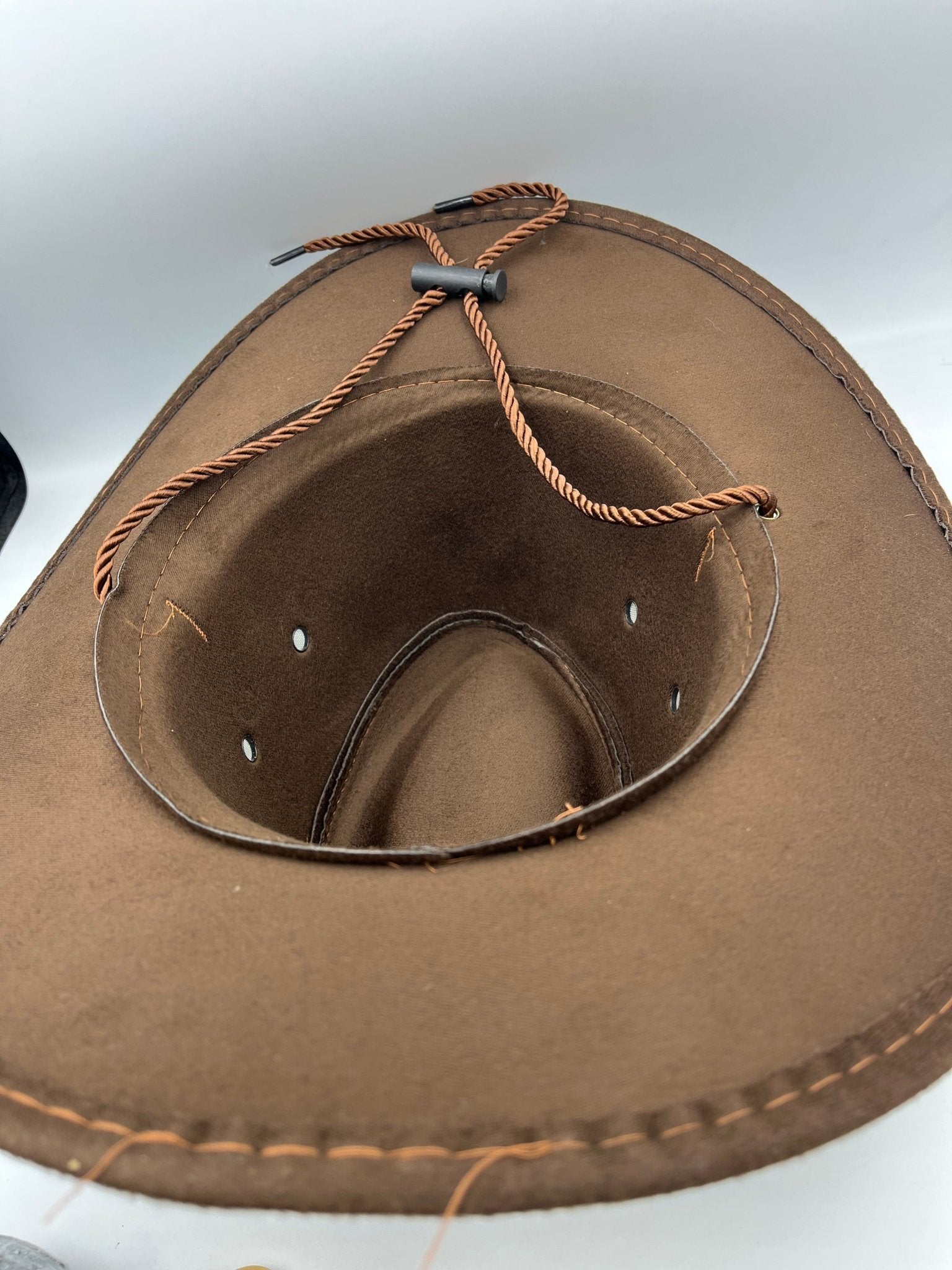 Steampunk Brown Cowboy Western Hat - Steampunkgearsa