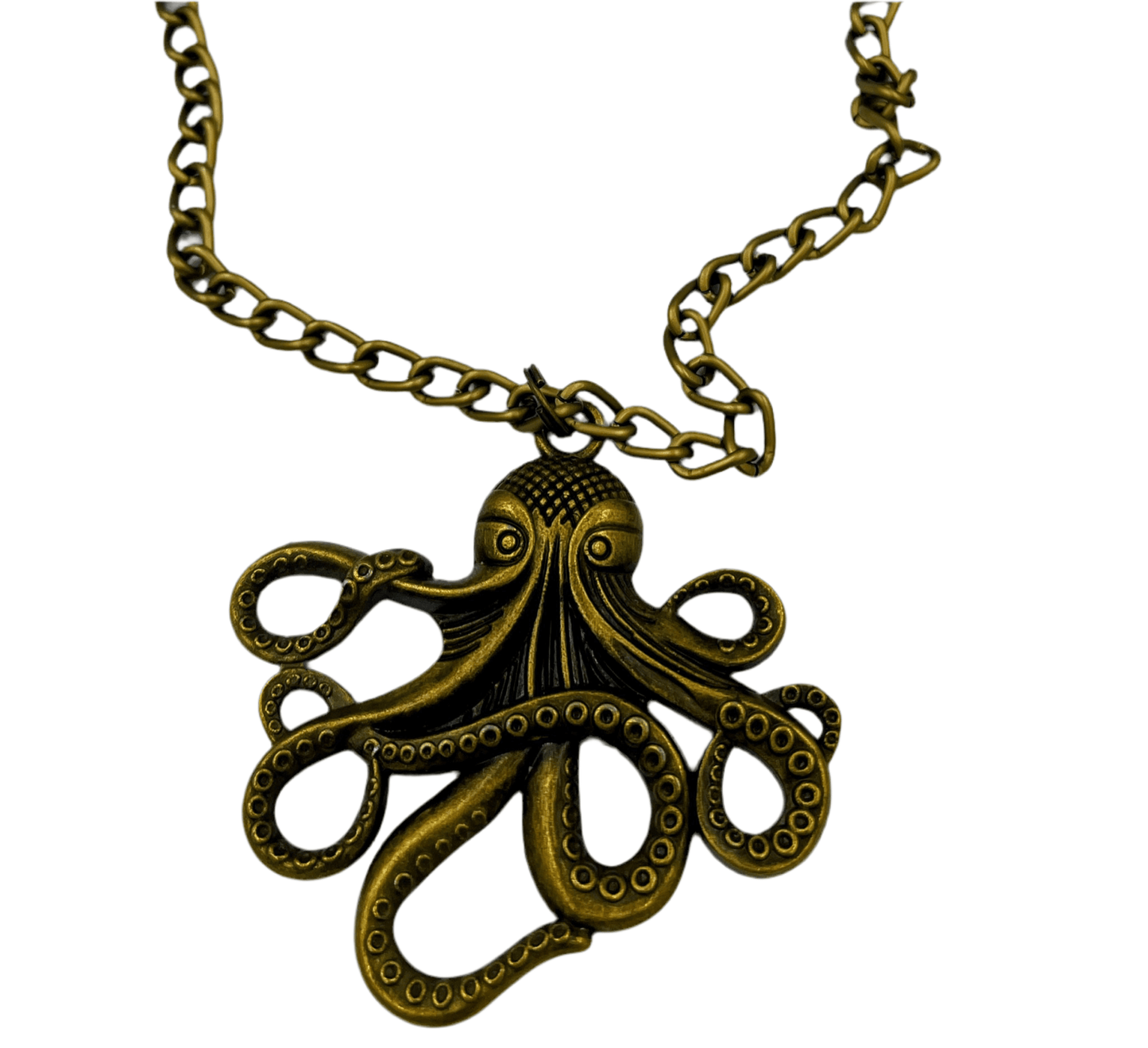 Steampunk Octopus Pendant - Steampunkgearsa