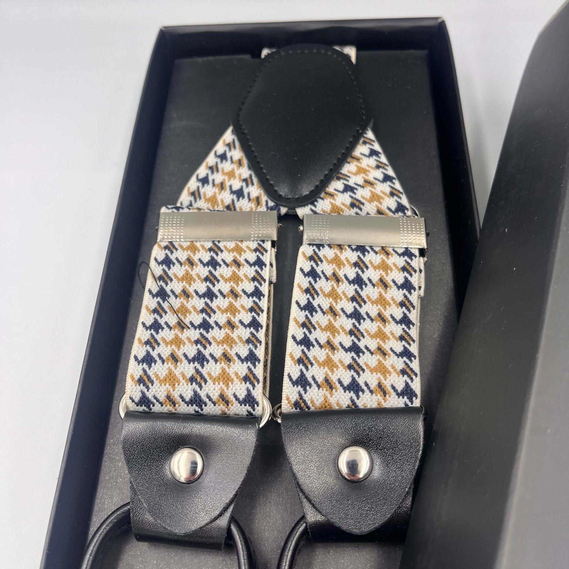 Mens formal heavy duty suspenders, six clips. fashionwear for me.