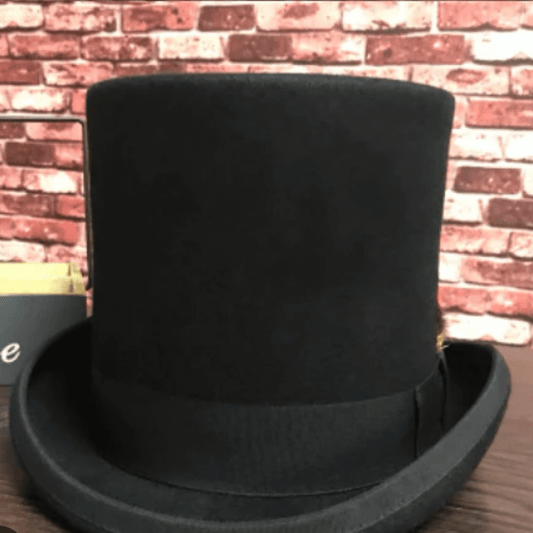 Steampunk Premium Woollen Tophat London Style - Steampunkgearsa